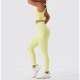 Thread Pocket High Waist Fitness Skinny Peach Hip Lifting Running Workout Pants