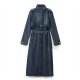 Women's Classic Style Fashion Loose Denim Trench Coat