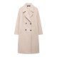 Women's Fashion Solid Color Soft Loose Overcoat Coat