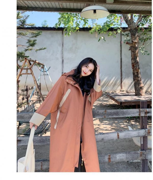 Mid-length Thin Trench Coat Women's Autumn