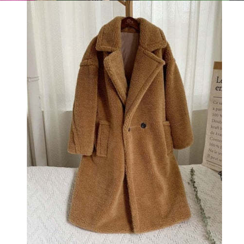 Loose Fur Integrated Faux Fur Coat Women