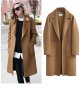 Autumn And Winter Reversible Woolen Coat Women