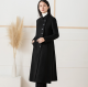 Woolen Coat Women's Long Stand-up Collar Professional Commute Cashmere Coat